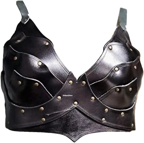 Senua Female Leather Breastplate (Fighter) Lady Armor Halloween Costume in Saudi Arabia