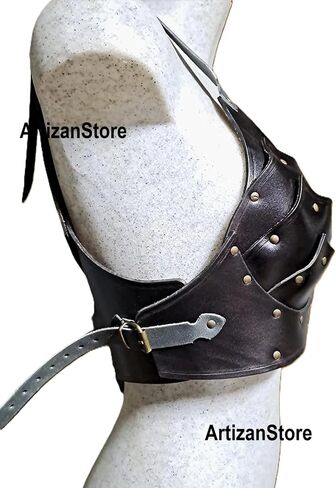 Senua Female Leather Breastplate (Fighter) Lady Armor Halloween Costume in Saudi Arabia