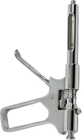 Dental Implant Anesthetic Syringe 1.8mL Pistol Style Syringe Intraligamental Dispensing Syringe | Stainless Steel Dental Instruments (1.8mL Syr-Black Handle) in Saudi Arabia