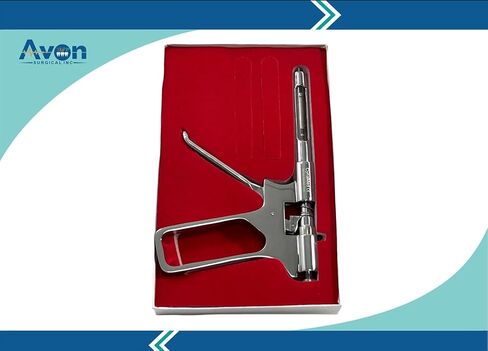 Dental Implant Anesthetic Syringe 1.8mL Pistol Style Syringe Intraligamental Dispensing Syringe | Stainless Steel Dental Instruments (1.8mL Syr-Black Handle) in Saudi Arabia