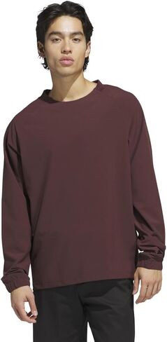 adidas Men's Go-to Wind Crewneck Pullover in Saudi Arabia