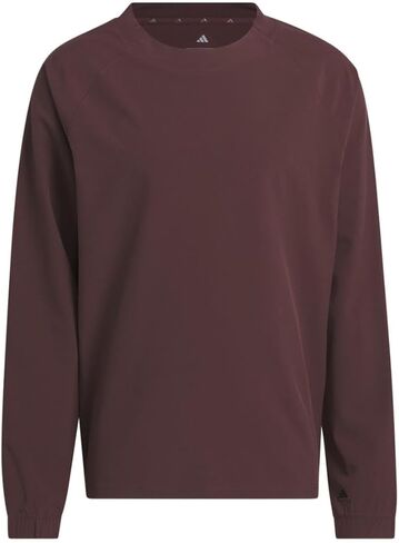 adidas Men's Go-to Wind Crewneck Pullover in Saudi Arabia