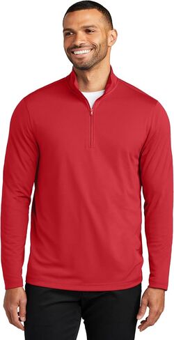 Port Authority Men's Dry Zone UV Micro-Mesh Quarter-Zip Pullover in Saudi Arabia