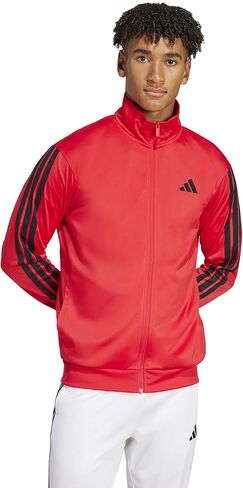 Adidas Men 3 Stripes Tricot Track Top ، Collegiate Green in Kuwait