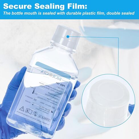 Phosphate Buffered Saline 10×, 500ml Lab PBS Buffer 0.1um Filtration, 7.4±0.1pH, Sterilize, 10 ×Concentrate, 500ml/Bottle in Saudi Arabia