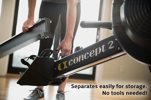 Concept2 Rowerg آلة التجديف الداخلي مع أرجل طويلة - شاشة PM5 ، حامل الجهاز ، مقاومة هواء قابل للتعديل ، تخزين سهل in Kuwait