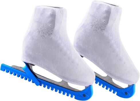أغطية التمهيد Ifoyo Ice Skate ، وملحقات التزلج للتزلج على التزلج ، أو أغطية التمهيد للتزلج لأحذية التزلج أو الجليد ، وغطاء أحذية التزلج للأطفال البالغين (الأسود) in Kuwait