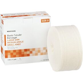 ضمادة دعم أنبوبي مرنة McKesson ، ركبة كبيرة/فخذ متوسطة ، حجم F ، 4 في 11 ياردة ، عدد واحد ، 1 حزمة in Saudi Arabia