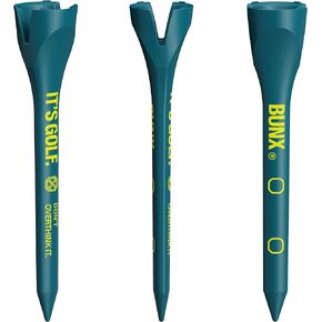 BUNX Golf Tees – Strong Plastic Tee 2.75" | Unbreakable 3X Stronger | Best Golf Accessories for Men or Women | 27-Pack | No Friction Head for Distance | V-Slot for Straight Shots in Saudi Arabia