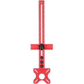 جهاز التوجيه Milling Groove Bracket Imperial تقليص Flip Board Tool Tool Woodworking Circle Guide 445mm طول إجمالي الطول in Kuwait