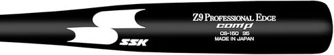 SSK Z9 Professional Edge Comp Compans Wood Fungo Bat 33 "35" 37 " - البيسبول والكرة اللينة - 22+ ألوان - ضمان 60 يومًا (37" ، طبيعي/أسود/أبيض) in Saudi Arabia