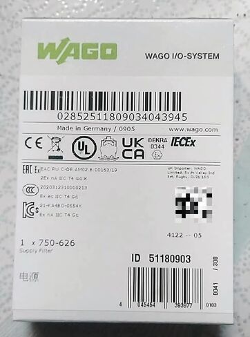 750-626丨1pcs 100% New I/O-System 750-626/020-000 Wide Temperature Module (750-626) in Saudi Arabia