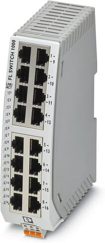 1085254丨1pcs 100% New Ultra-Thin Industrial Switch FL Switch 1105N 1085254 5/RJ45 in Saudi Arabia