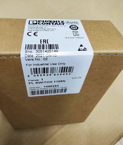 1085254丨1pcs 100% New Ultra-Thin Industrial Switch FL Switch 1105N 1085254 5/RJ45 in Saudi Arabia