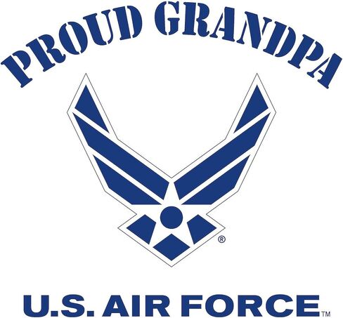 Cafepress Proud US Air Force Brother Square Sticker 3 × 3 مربع مربع ملصق ملصق شارات in Kuwait