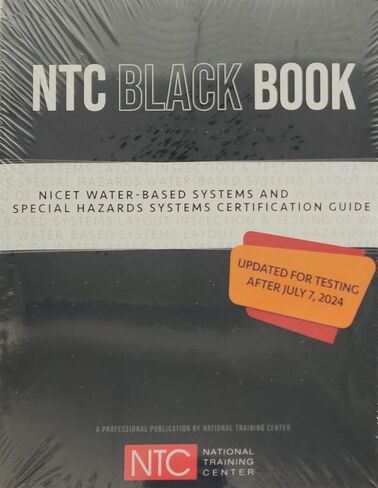 NTC Black Book - فحص واختبار NTC Sprinkler in Saudi Arabia
