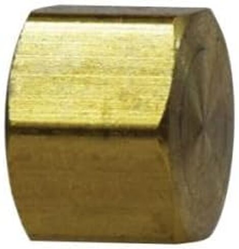 18050 Hex Cap, 5/8 in Compression, Brass (2 Pack) in Kuwait