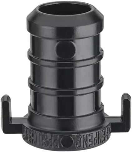 1 PCS 1/2 "X1/2" PEX CRIMP SLAP W/TABS (END CAP) PPSU POLY FITTING NO LEAD in Kuwait