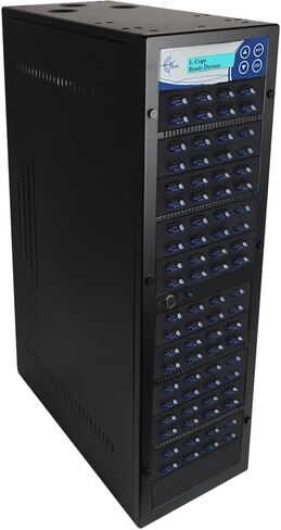 EZ DUPE Mini SD Pro 1:15 SD/microSD Card Duplicator - 2GB/Min - Standalone Multiple Flash Memory Copier Eraser/Sanitizer, Speeds Up to 25MB/Sec (DM-FD0-8SD15B) in Saudi Arabia