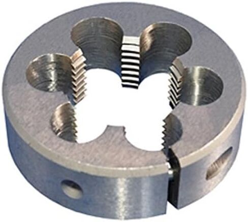أدوات ألفا HSRD90416 5-40 HSS Round Diecable Die 1 O.D. ، in Saudi Arabia