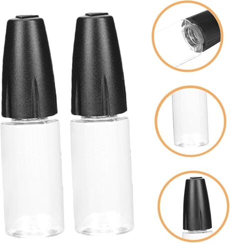 Pretyzoom 10pcs زجاجات الإبرة نصيحة القضيب زجاجات الضغط على نصيحة لاستغناء الدقة in Saudi Arabia