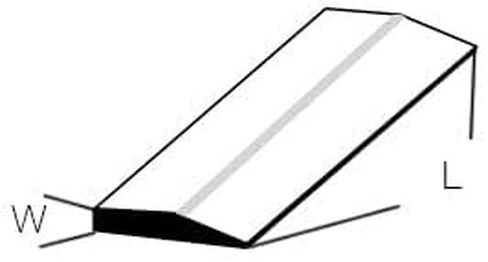 Des Moines Steel Cutting Edge Bevel Bar 1/2" X 6" (72) in Saudi Arabia