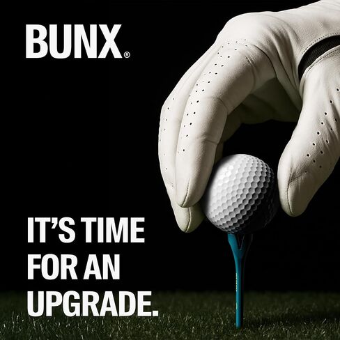 BUNX Golf Tees – Strong Plastic Tee 2.75" | Unbreakable 3X Stronger | Best Golf Accessories for Men or Women | 27-Pack | No Friction Head for Distance | V-Slot for Straight Shots in Saudi Arabia