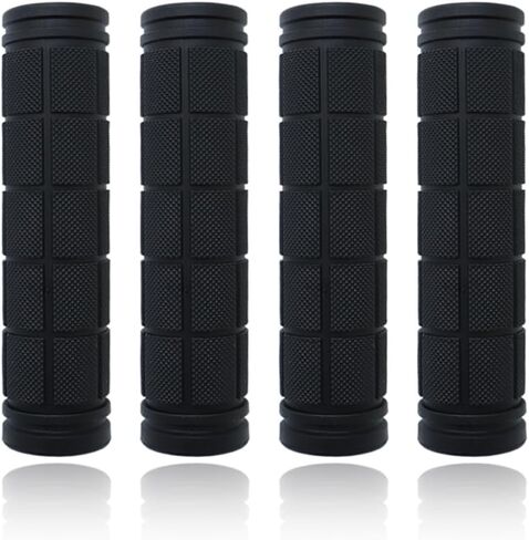 4 Pcs Bike Handle Grips, Non-Slip Soft Rubber Bike Handle Grips in Kuwait