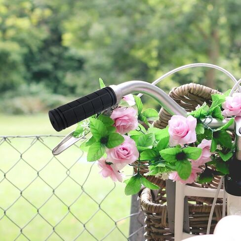 4 Pcs Bike Handle Grips, Non-Slip Soft Rubber Bike Handle Grips in Kuwait