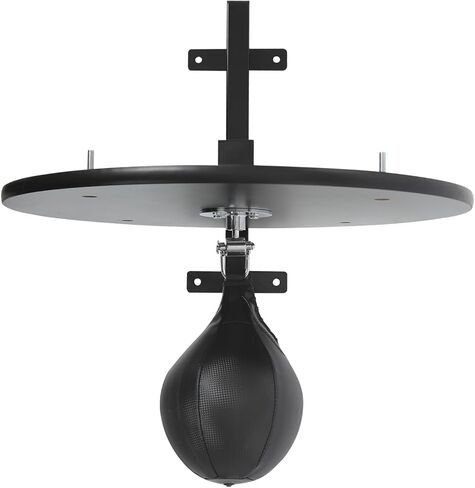 Speed Bag Platform Kit Heavy Duty Boxing Training Equipment with Punching Ball Wall-Mounted Speed Bag Stand with Pump 360° Swivel Fitness Training Punching Bags in Kuwait