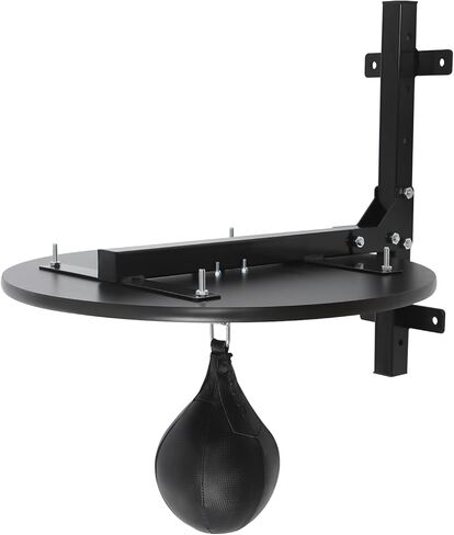 Speed Bag Platform Kit Heavy Duty Boxing Training Equipment with Punching Ball Wall-Mounted Speed Bag Stand with Pump 360° Swivel Fitness Training Punching Bags in Kuwait