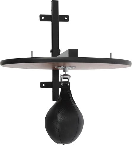 Speed Bag Platform Kit Heavy Duty Boxing Training Equipment with Punching Ball Wall-Mounted Speed Bag Stand with Pump 360° Swivel Fitness Training Punching Bags in Kuwait