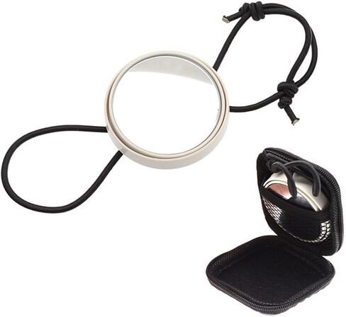 Scuba Diving Wrist Mirror With Adjustable Strap For Safety And Equipment Inspection, Waterproof Underwater Observation Tool Scuba Accessories, Underwater Mirror With Elastic Band(black) in Saudi Arabia