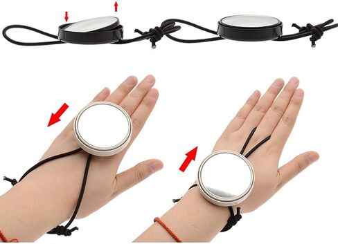 Scuba Diving Wrist Mirror With Adjustable Strap For Safety And Equipment Inspection, Waterproof Underwater Observation Tool Scuba Accessories, Underwater Mirror With Elastic Band(black) in Saudi Arabia