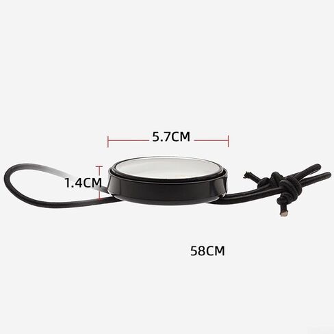 Scuba Diving Wrist Mirror With Adjustable Strap For Safety And Equipment Inspection, Waterproof Underwater Observation Tool Scuba Accessories, Underwater Mirror With Elastic Band(black) in Saudi Arabia