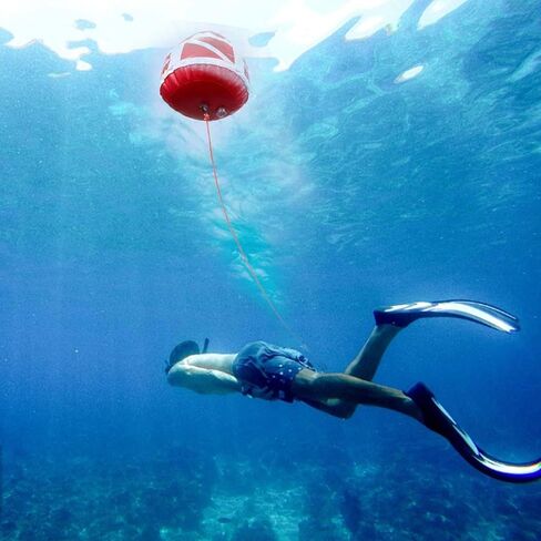 Buoy Dive Flag Float Signal Diver Below Floater, Dive Flag Float Inflatable Signal Floater for Scuba Diving, Signaling in Saudi Arabia