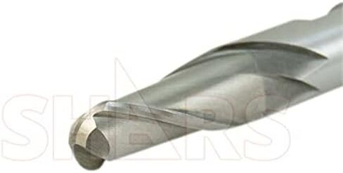 Shars 2 Flute HSS Ball Nose Mill Single End Mill 9 PCS 404-5964 S) in Saudi Arabia