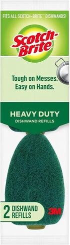 Scotch-Brite Heavy Duty Dishwand Refills, Keep Your Hands Out of Dirty Water, 2 Refills in Saudi Arabia