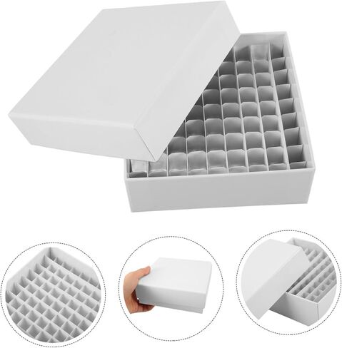 Aboofan 81Grid Storage Box حامل microcentrifuge مع حاوية فريزر لتصميم العينات للاستخدام المختبري in Saudi Arabia