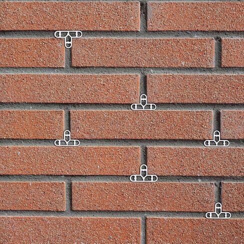 10mm 3/8 Inch 200 Pcs Tile Spacers Brick Wall Separator 3 Way Flooring Deck Board Pave Tile Spacers Leveling System Clips Thin Brick Veneer Tools in Saudi Arabia