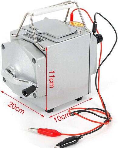 1000MΩ Megger Meter Insulation Resistance Tester, 120 RPM 1000V Portable Hand Crank Digital Meter Megohmmeter Insulation Meter in Saudi Arabia