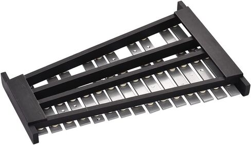 25 ملاحظة Glockenspiel Xylophone للبالغين Kids Metal Bars Wooden Base تشمل 2 مطرقة تحمل حقيبة Glockenspiel أداة توسيع الاهتمام الموسيقي in Saudi Arabia