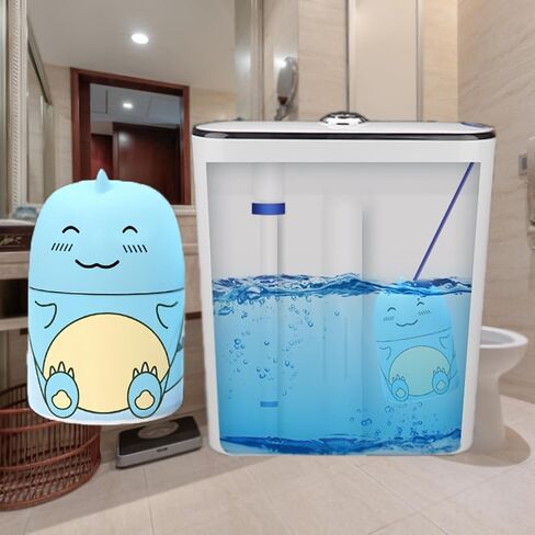 زجاجة منظف صحن المرحاض ل Krazy Clean Pro Tank Cleaner Blue Crave Cleaning ديناصور لطيف in Kuwait