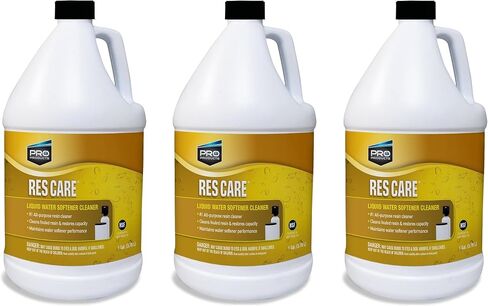 Pro Products ResCare RK02B All-Purpose Water Softener Cleaner Liquid Refill, 1 Gallon, Pack of 3 in Saudi Arabia