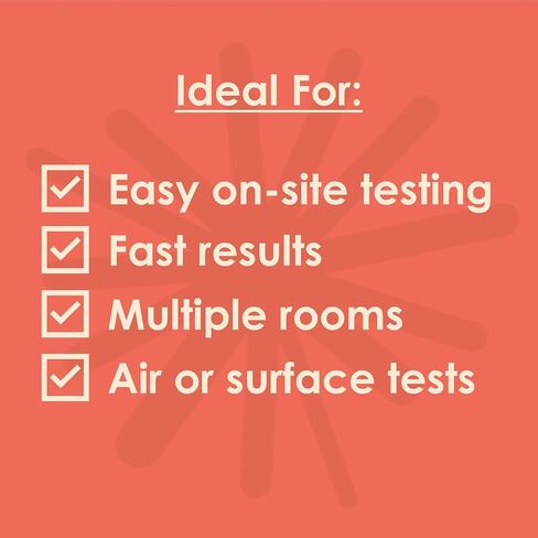 مجموعة اختبار العفن للمنزل - 10 اختبارات سهلة الاستخدام في الولايات المتحدة الأمريكية جودة أو HVAC أو المنزل أو الشقة ، ومجموعات اختبار جودة الهواء الداخلية ، وكشف العفن DIY في المنزل ، يشمل دليل تحديد العفن المفصل in Saudi Arabia