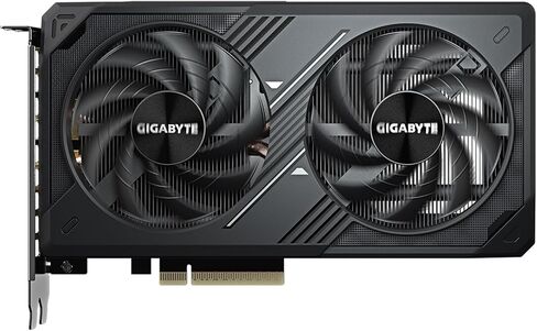 Gigabyte Geforce RTX 5060 Gaming OC 8G Graphics Card ، 8GB 128-bit GDDR7 ، PCIe 5.0 ، Windforce Cooling System ، GV-N5060Gaming OC-8GD Video Card in Kuwait