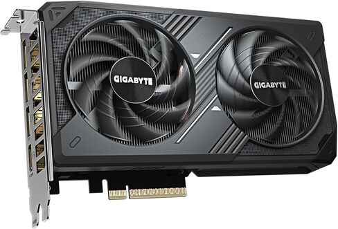 Gigabyte Geforce RTX 5060 Gaming OC 8G Graphics Card ، 8GB 128-bit GDDR7 ، PCIe 5.0 ، Windforce Cooling System ، GV-N5060Gaming OC-8GD Video Card in Kuwait