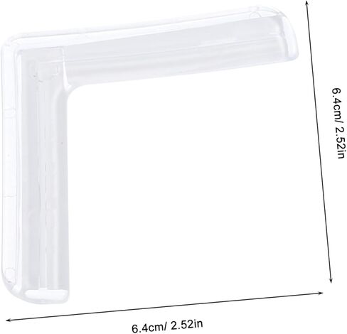 10pcs حماة زاوية سيليكون صافية طاولة الحافة الحافة ناعمة ومريحة مصدات سلامة الأثاث سهلة الاستخدام وتخزينها من أجل السلامة in Kuwait