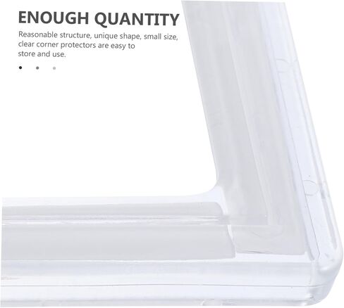 10pcs حماة زاوية سيليكون صافية طاولة الحافة الحافة ناعمة ومريحة مصدات سلامة الأثاث سهلة الاستخدام وتخزينها من أجل السلامة in Kuwait