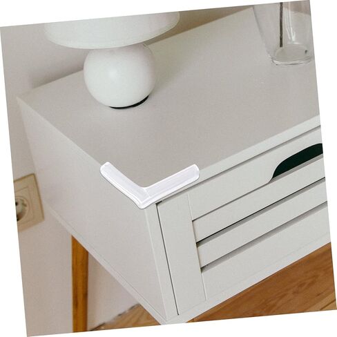 10pcs حماة زاوية سيليكون صافية طاولة الحافة الحافة ناعمة ومريحة مصدات سلامة الأثاث سهلة الاستخدام وتخزينها من أجل السلامة in Kuwait